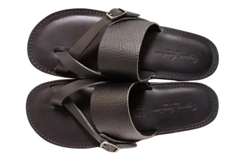 【Organic handloom TRENT ブラック】トングサンダル